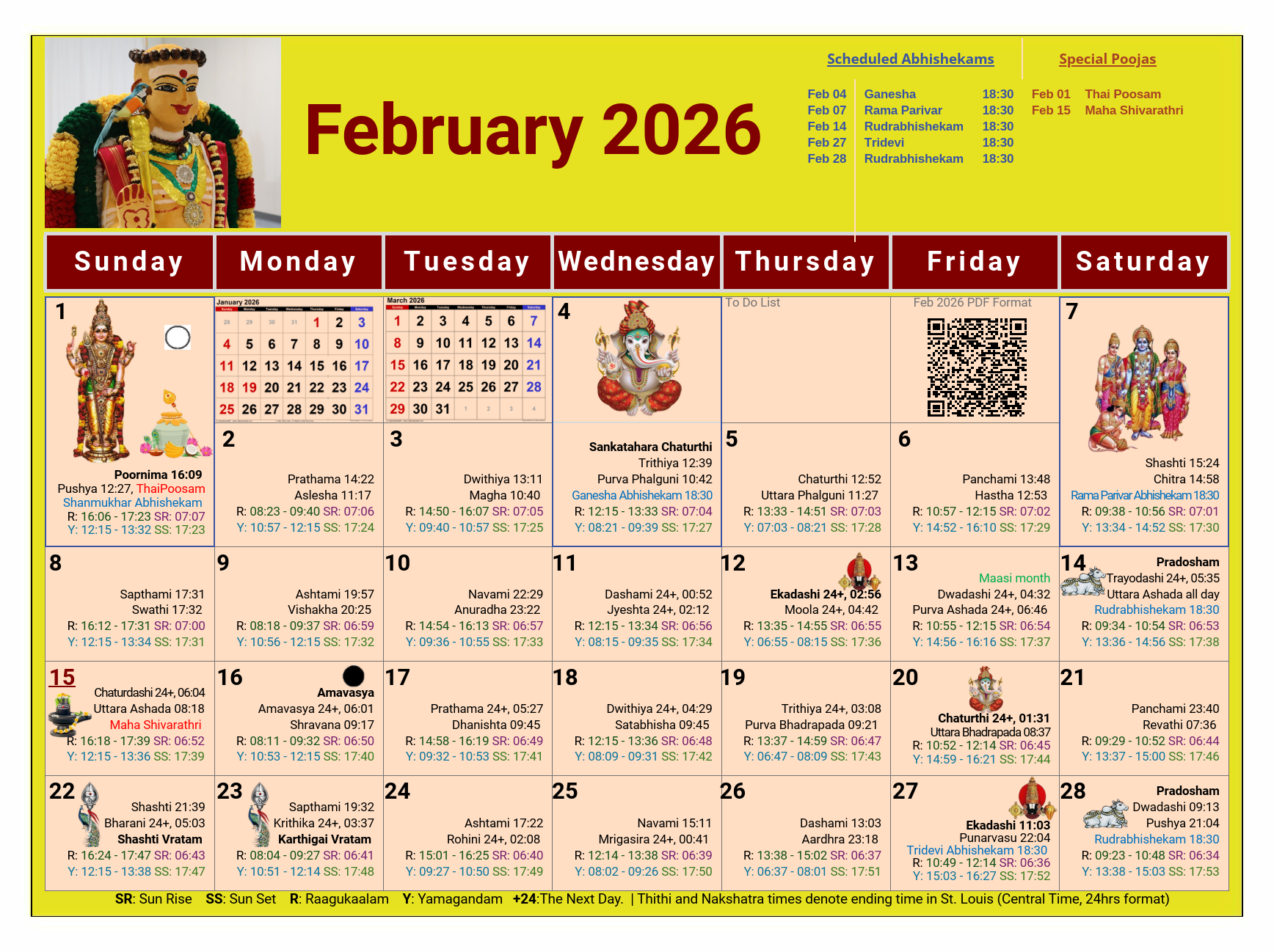 February