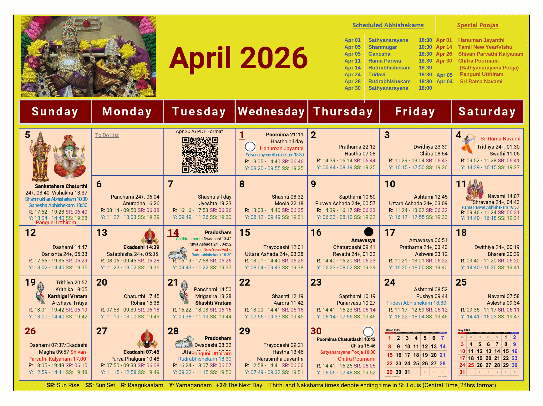 April
