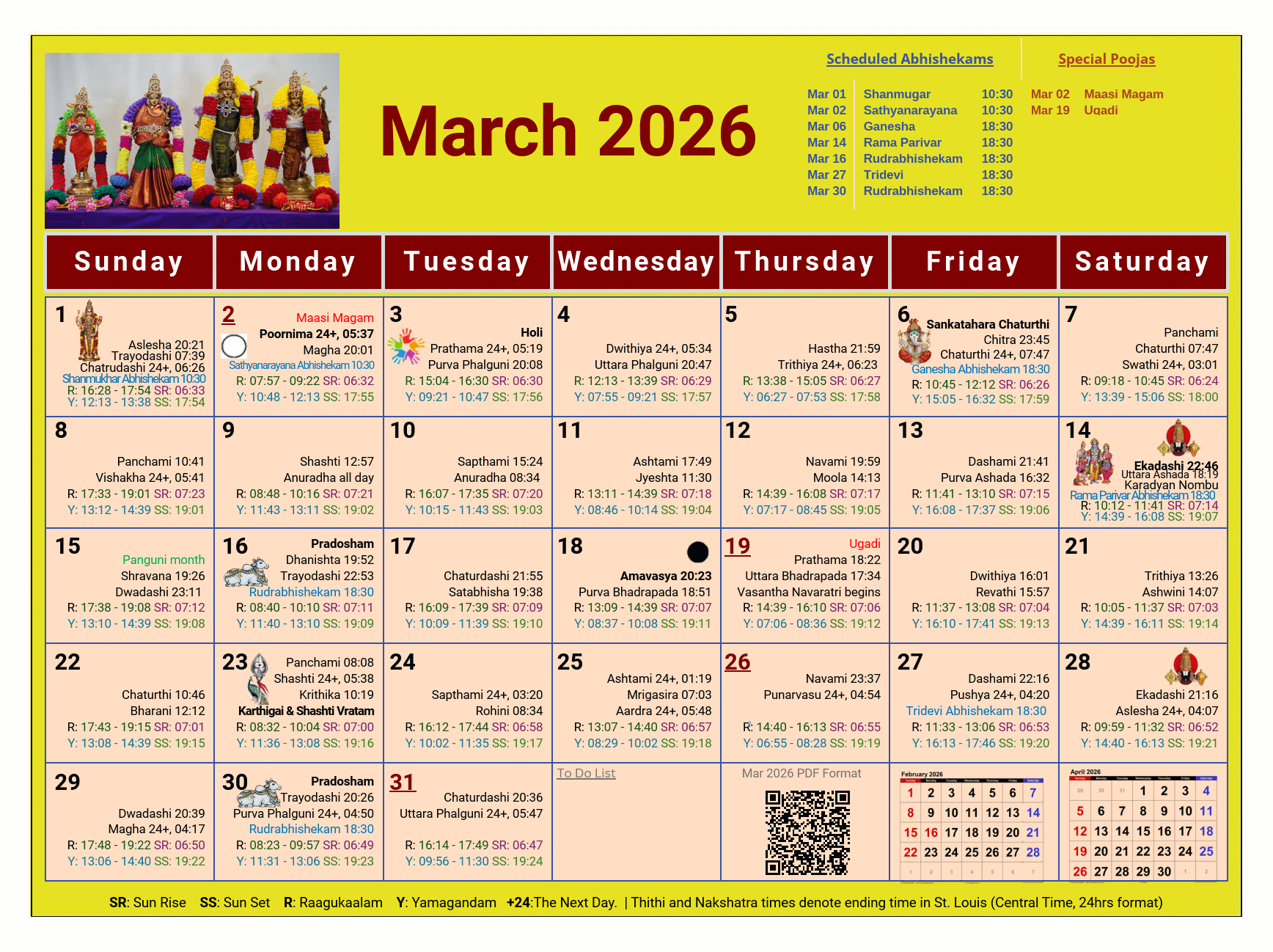 March
